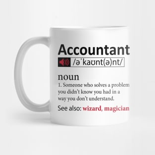 Accountant Definition Mug